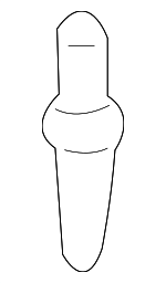 4498333 - : Door Panel Locating Pin - Black for Saab: 9-3 Image