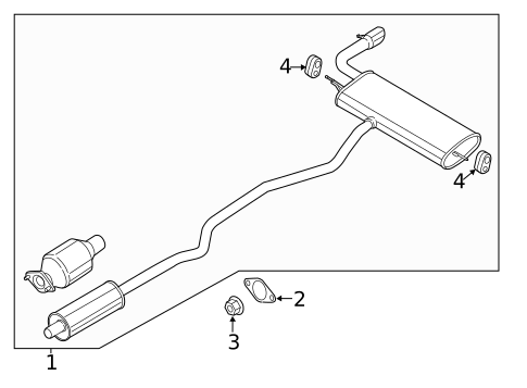 Exhaust Components for 2018 Lincoln MKZ #0