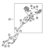 68276680AA - Exhaust: Front Pipe And Converter, Right for Chrysler: 300 | Dodge: Challenger, Charger Image