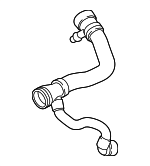 17127644104 - Belts &amp; Cooling: Radiator Coolant Hose for BMW Image