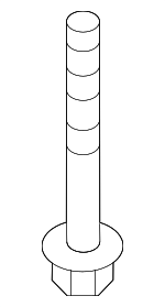 54459EN01B - Suspension: Reinforced Bracket Mount Bolt for Nissan: LEAF, Sentra Image