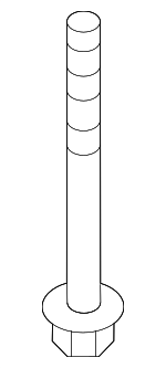 54459JJ40A - Suspension: Suspension Cross-Member Mount Bolt for Nissan: LEAF Image