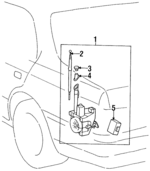 8630050142 - Electrical: Antenna Assembly for Lexus: LS400 Image