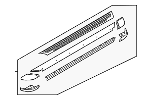 8L2Z16451CB - Unclassified: Running Board for Ford: Explorer Image