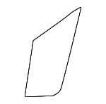 6815655 - Body: Door Trim Panel Mat for Volvo: S60, S60 Cross Country, V60, V60 Cross Country Image