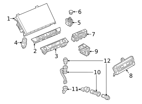 Switches for 2023 Audi RS Q8 #0
