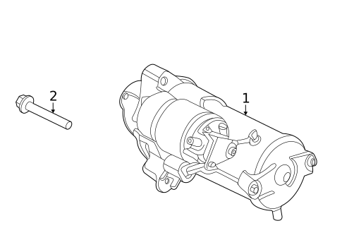 Starter & Related Components for 2023 Ford Bronco #0