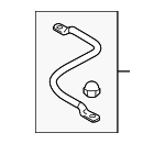 95861123510 - : Battery Ground Strap for Porsche: Cayenne Image