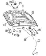 68279699AA - Body Sheet Metal Except Doors: Anti-squeak Tape for Mopar Image