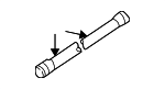 540097Z000 - Suspension: Torsion Bar for Nissan Image