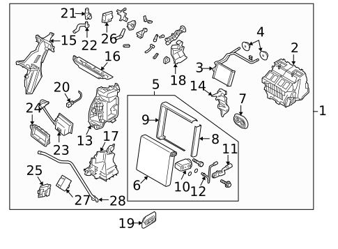 Heater for 2013 INFINITI FX37 #0
