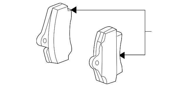 1 Set Of Brake Pads (986-352-939-11)