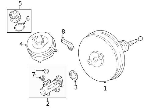 Hydraulic System for 2001 Volkswagen Passat #0