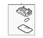 928503X050TX - Body: Overhead Lamp for Hyundai: Elantra, Elantra Coupe, Elantra GT Image