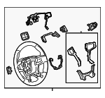 87815827 - Steering: Steering Wheel for GMC: Acadia Image