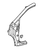 6113248060 - Body: Hinge Pillar for Lexus: RX350, RX450h Image
