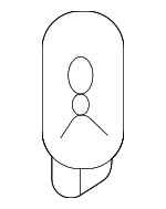 1864318004N - Electrical: Backup Lamp Bulb for Kia Image