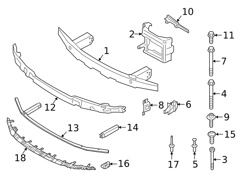Bumper & Components - Front for 2025 BMW M440i xDrive #0