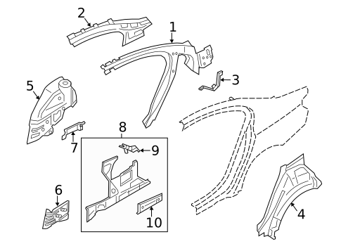 Inner Structure for 2019 BMW 650i Gran Coupe #0
