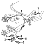 D1574G - Electrical: ACDelcoâ„¢ Switch for GM Image
