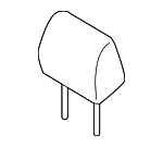 887000W600MKR - Body: Headrest for Hyundai Image