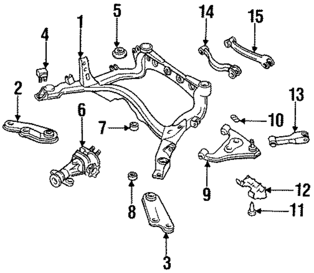 5552735F00 - Suspension: Shield for Infiniti Image