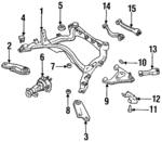 3830160Z76 - Universals &amp; Rear Axle: Carrier Assembly for Infiniti Image