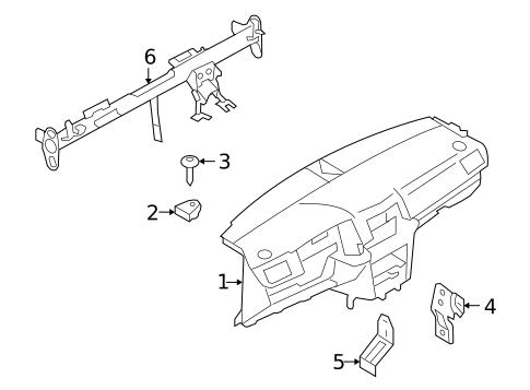 Instrument Panel for 2008 Saturn Astra #0