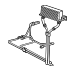 F2UZ7A095B - Cooling System: Trans Cooler for Ford: E-150 Econoline, E-150 Econoline Club Wagon, E-250 Econoline, E-350 Econoline, E-350 Econoline Club Wagon, Econoline Super Duty Image