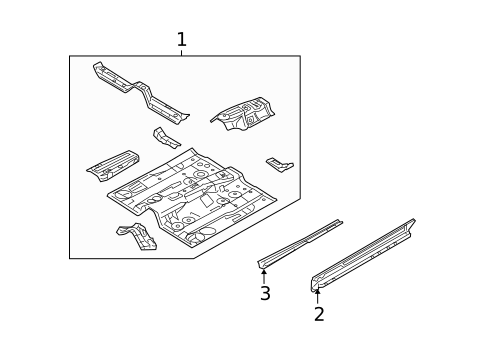 Floor for 2006 Lincoln Zephyr #0