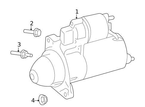 Starter for 2007 Lincoln Mark LT #1