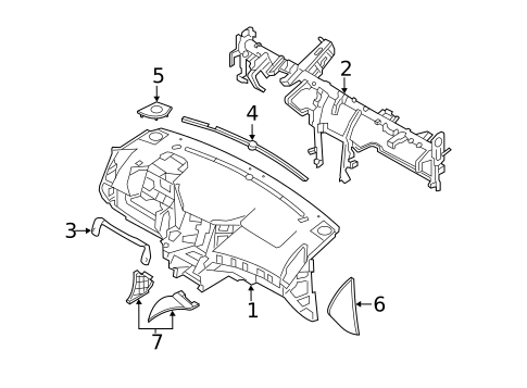 Interior Trim - Rear Body for 2012 Hyundai Sonata #2