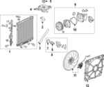 2512063 - Cooling System: ACDelcoâ„¢ Gasket for GM Image