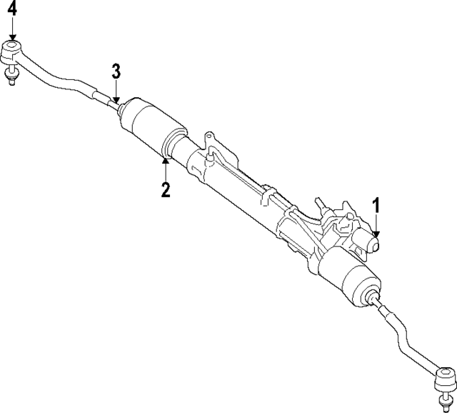 4900MZN52BNW - : Value Advantage™ RACK AND PINION for Nissan Image