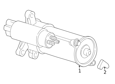 Starter for 2005 Ford Thunderbird #0