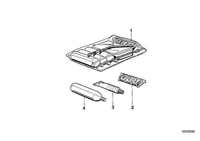 71112447552 - Parts and Accessories for Engine / Chassis: Breakdown Assistance Kit F.Tubeless Tire -  for BMW-Motorrad Image