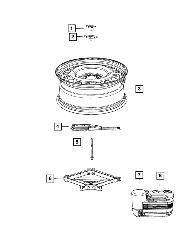 68640368AA - Wheels: Tire Sealant for Mopar Image