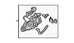 3Q0898141B - HVAC: Adjuster for Audi Image