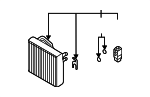 5WB816103A - HVAC: Evaporator Assembly for Audi Image