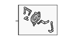 3Q0898141D - HVAC: Adjuster for Audi Image