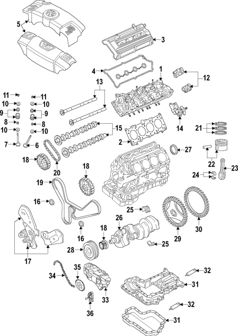 Oil Pump for 2006 Volkswagen Phaeton #0