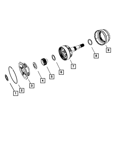 Gear Train for 2010 Dodge Ram 1500 #0