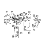 5048666AA - Engine: Shield Bracket for Mopar Image