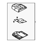 LC5Z78632A22N - : Seat Cushion Pad for Lincoln: Aviator Image