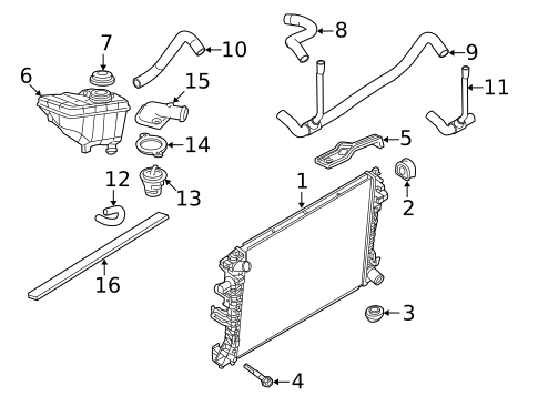 Hardware, Fasteners & Fittings for 2006 Mercury Grand Marquis #0