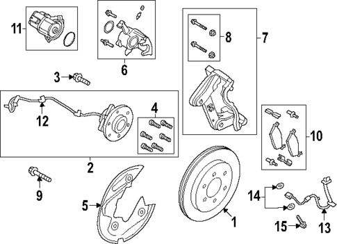 Rear Brakes for 2025 Lincoln Navigator #0