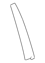 21995355 - Body: Applique for Chevrolet: Malibu | Saturn: Aura Image