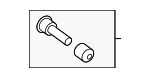 839601361 - Suspension: Valve Stem for Volkswagen Image
