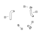 4777971AB - Engine 2.4L Four Cylinder: Make Up Air Hose for Mopar Image