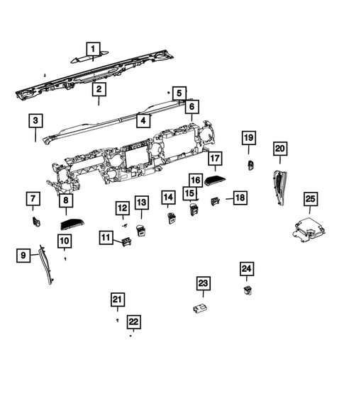 Instrument Panel for 2023 Jeep Wrangler #2